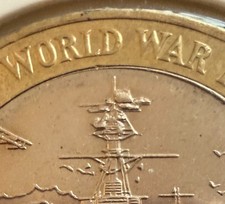 2015 £2 Two Pound Coin HMS