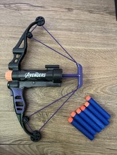 Nerf Marvel Avenger Hawkeye Longshot Bow With Six Darts