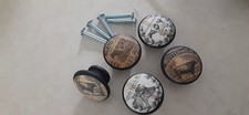 5pc handmade prim - french, farm