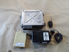 1999 ROVER MGF MG TF 1.6 1.8 VVC ENGINE ECU, 5AS ALARM MODULE & FOB MKC104112