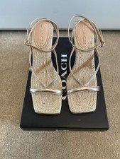 Coach Kaia Metallic Platinum