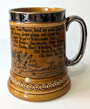 Elijah Cotton Ltd, Lord Nelson Ware Tankard 'Widdecombe Fair' Uncle Tom Cobley