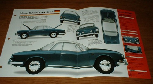 1963 karmann ghia - 1500, spec