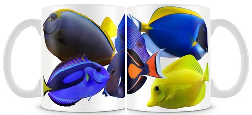 Tang fish mug marine - marine, surgeon