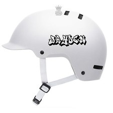 2 x Personalised Bike Helmet Name Stickers for Graffiti Street Vinyl Decal Kids