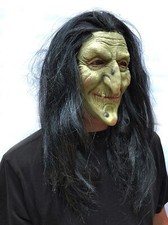 Halloween Witch Mask Scary
