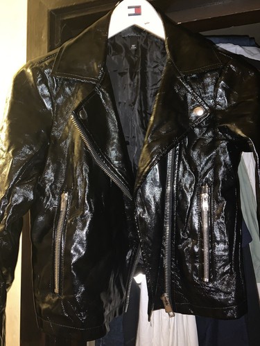 Topshop petite shiny black - topshop,