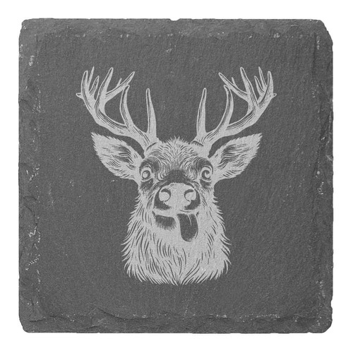 Funny face stag slate - 4,
