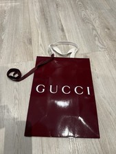Gucci Carrier Bag And Ribbon