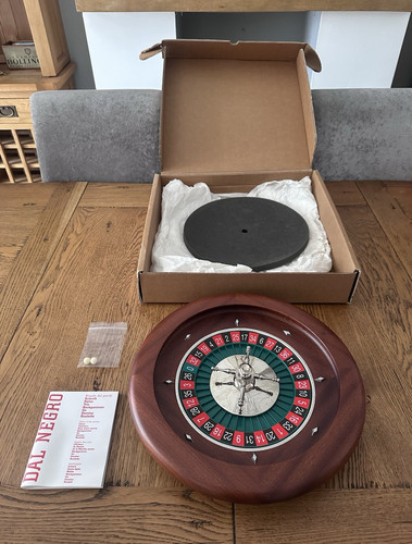 Dal negro 36cm - 36cm, mahogany