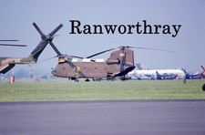 Orig Helicopter slide US Army 68-15993 Vertol CH-47C Chinook Mild 1977 #2128