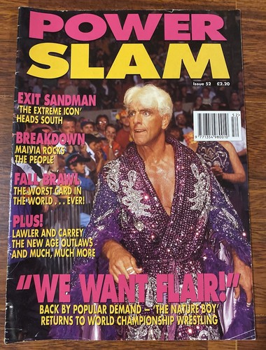 Power slam wrestling magazine - wrestling,