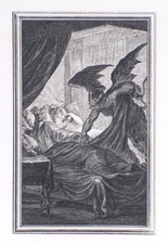 OLD ANTIQUE PRINT EROTICA