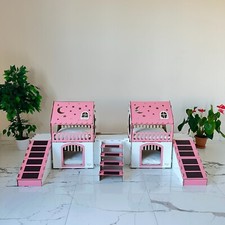 Wooden Rabbit,Cat and Dog