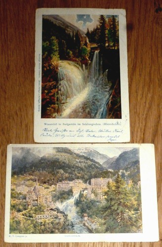 Badgastein old artist - -,