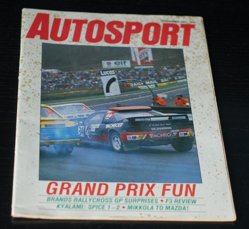 Autosport magazine dec 1987 - magazine, 10