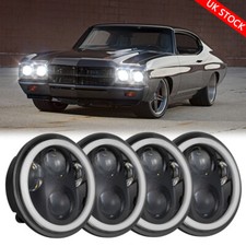 4X DOT 5-3/4" 5.75 Inch LED