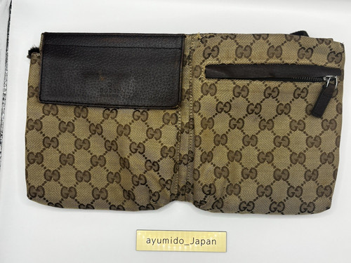 Gucci auth waist pouch - gg,