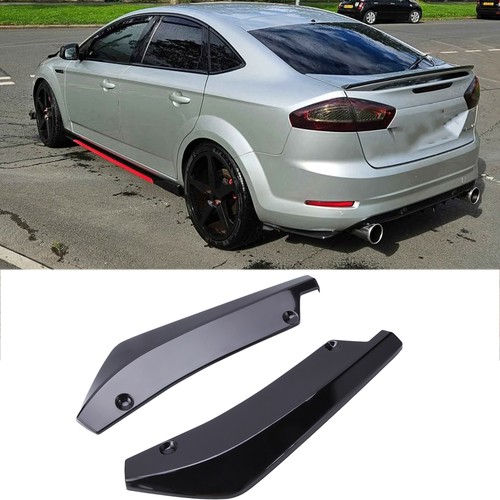Black rear spat bumper - spat,