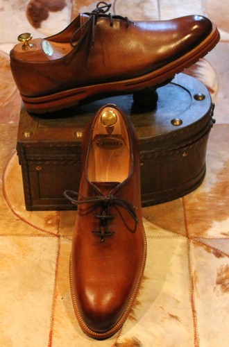 Berluti antique brown oxfords - berluti,