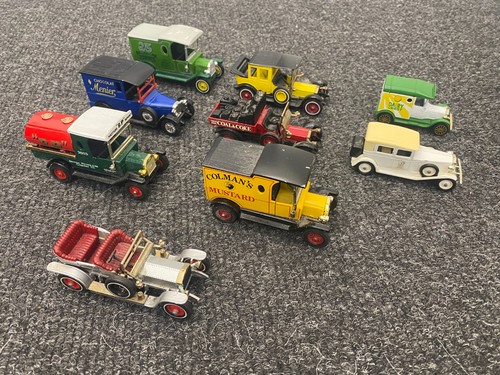 Vintage toy car selection - vintage,