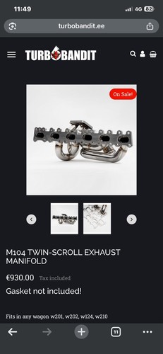 M104 engine turbo - m104, scroll