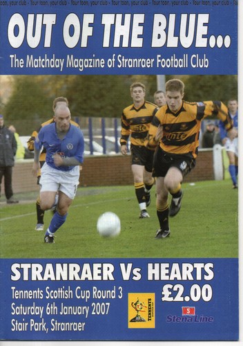 Stranraer hearts scottish - v,