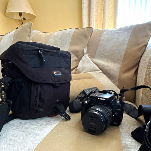 Canon eos 350d - dslr, black