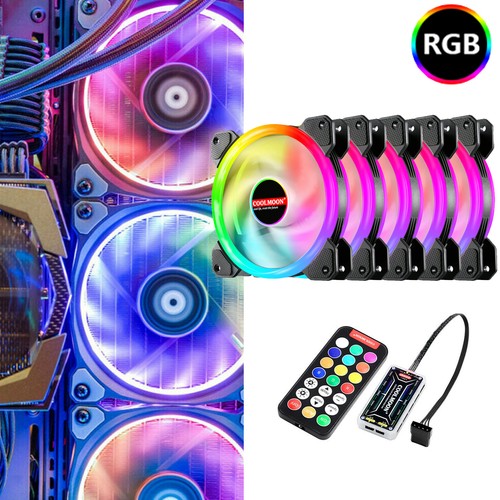 Cooling fan rainbow rgb - fan,