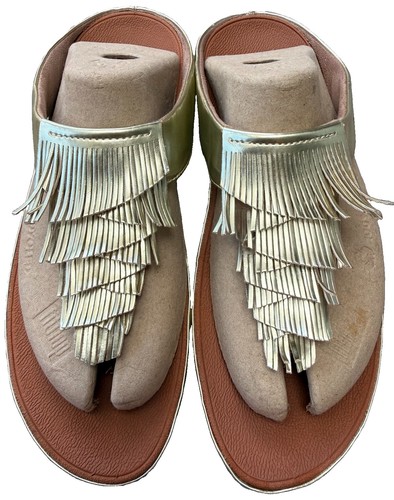 Fitflop cha fringe gold - fitflop,
