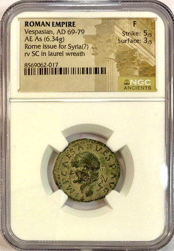 Vespasian left face - vespasian,
