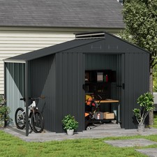 Large 10x6ft Shed Metal Garden