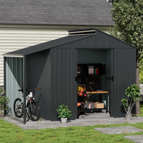 Large 10x6ft shed metal - large,