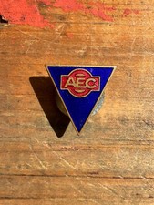 AEC Commercial Truck Lorry Bus Coach Enamel Staff Lapel Badge Emblem