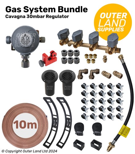 Cavagna regulator gas bundle - gas,