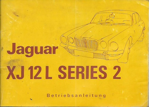 Jaguar 12l series - xj, owners