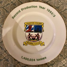 Manton Colliery pit plate