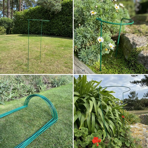Plant support metal hoops - metal,