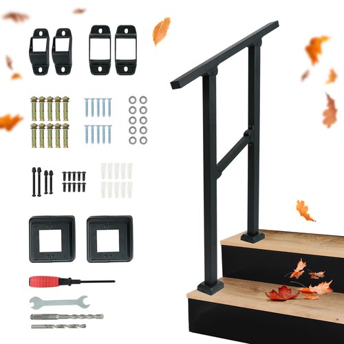 Steps handrails deck stair - 2,