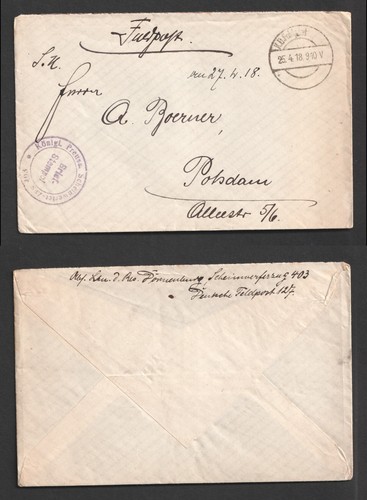 Germany field post 1918 - germany,