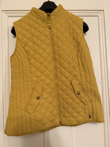 Joules mustard quilted gilet - joules,