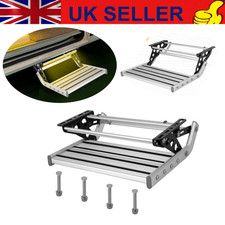 Manual Pull Out Platform Drop Down Folding Stair Steps Motorhome RV Caravan UK