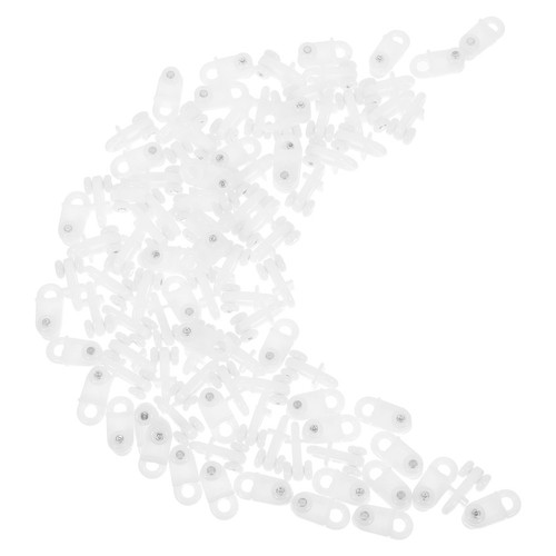 100 pcs shower curtain track - pcs,