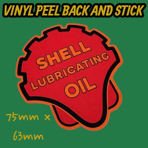 Shell lubricating oil vintage - shell,