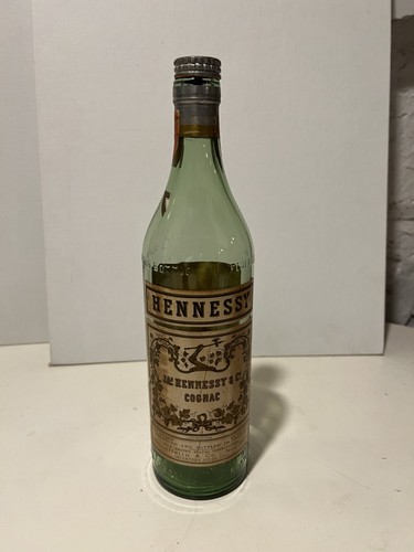 Vintage hennessy cognac bottle - vintage,