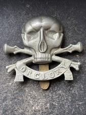 17th Lancers, Genuine British Army Cap Badge.