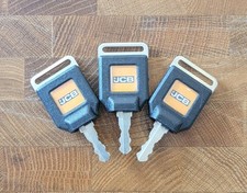 3 x GENUINE JCB IMMOBILISER