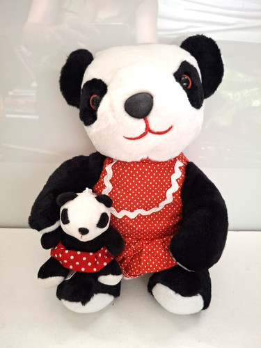 Soo panda plush pair - panda,