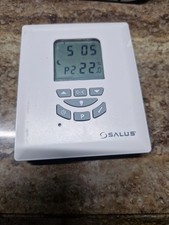 Salus T105RF Digital Programmable Room Thermostat and Receiver USED 