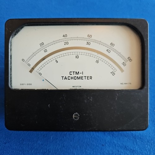 Sangamo weston tachometer - weston,